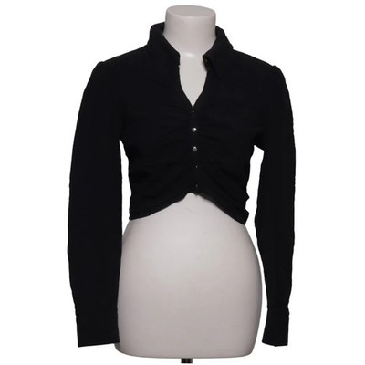 Ba&sh, Crop Top, Größe: S, Schwarz, Baumwolle/Elasthan, Sonstiges, Damen #EYy