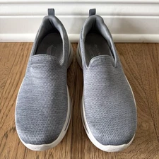 Skechers Ultra Go Air Cooled Arch Fit Gray Slip On Gray Womens Size 9