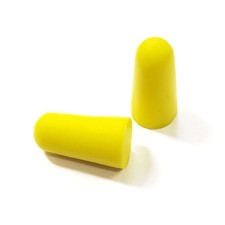 100x Foam Earplugs Sleeping Travel Reading Noise Reduction 32db Yellow 50 pairs