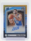 AJAY MITCHELL 2024-25 OPTIC RATED ROOKIE BLACK GOLD CHOICE RC AUTO 8/8 Q0338