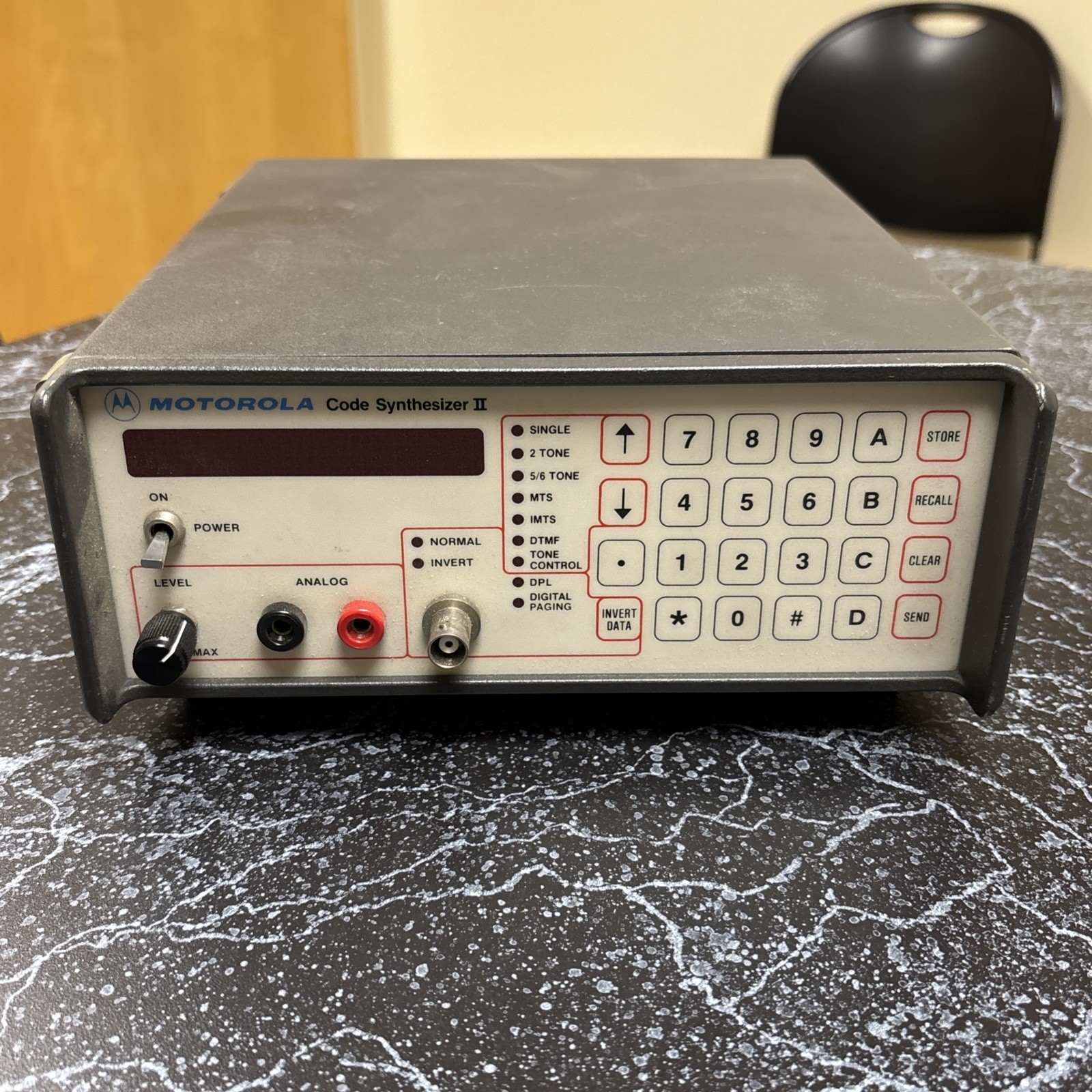 Motorola R-1150A Code Synthesizer II - Single, 2 Tone, 5/6 Tone, MTS, IMTS, DTMF