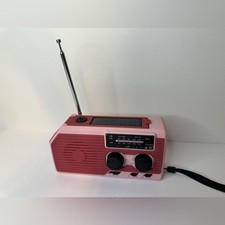 Emergency Solar Crank Radio Led