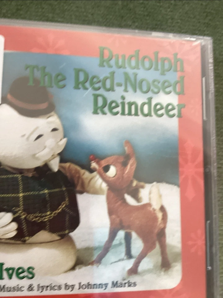 NEW IN WRAP RUDOPLH THE RED NOSE REINDEER CD BURL IVES FUN CHRISTMAS GIFT Foto 4 de 4