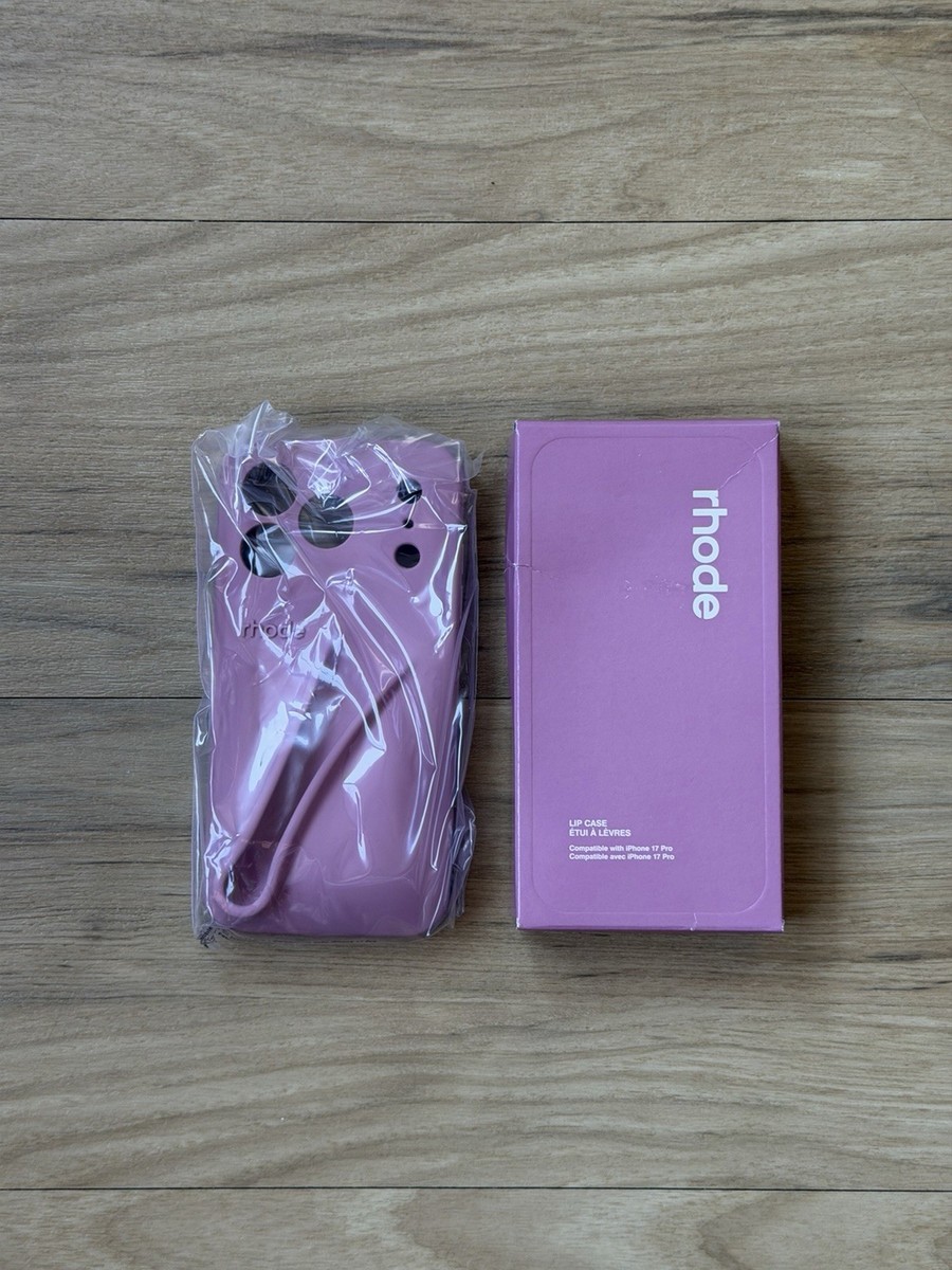 Rhode Limited Edition Lip Case Pretzel (Mauve) iPhone 17 Pro. New