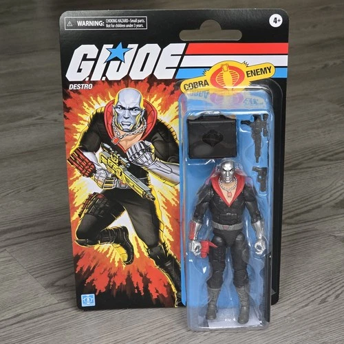 Hasbro G.I. Joe Classified Series Retro Card Destro Action Figure 6" Free Ship