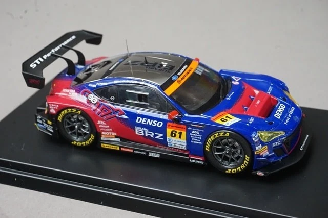 1:43 EBBRO 45765 Subaru BRZ R&D Sports Super GT300 2020 #61 - Image 3 of 4