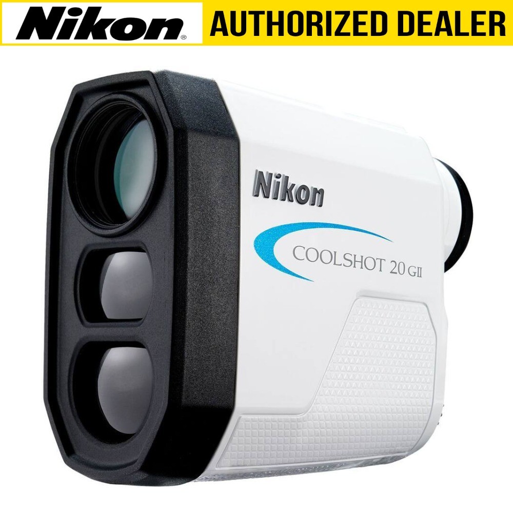 Nikon COOLSHOT 20 GII 6x20mm Golf Laser Rangefinder (Certified