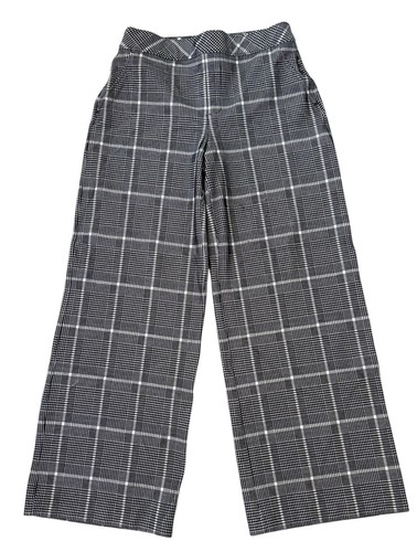 Spanx Ponte Plaid Jacquard Wide Leg Pants Black Houndstooth 20677Q Medium Petite - Picture 5 of 14