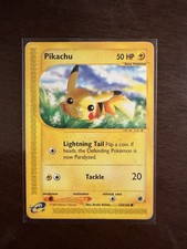 Pikachu [Reverse Holo] #124 Prices | Pokemon Expedition | Pokemon Cards