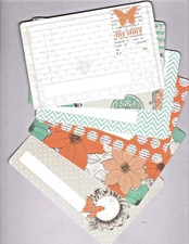 Teresa Collins TELL YOUR STORY (6pk) HANDMADE 4x6 POCKET JOURNAL CARDS