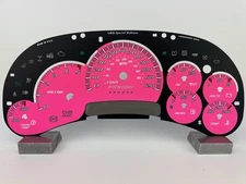 US Speedo Pink Silverado/Sierra Gauge Face for Clusters 06-07 2500/3500 Diesel