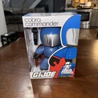 2008 Hasbro Mighty Muggs G.I. Joe Cobra Commander with Pistol Vinyl Figure NEW