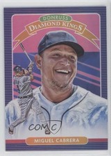 2020 Panini Donruss Diamond Kings Holo Pink Miguel Cabrera #11 9bp