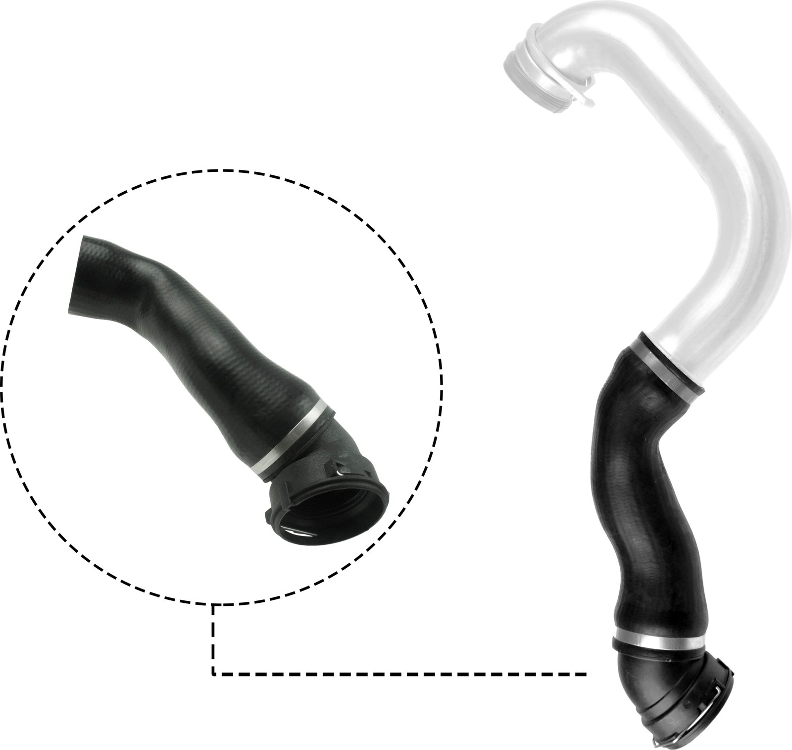 Turbo Hose 09-0185 Gates Charger 11617787468 417710185 Top Quality Guaranteed - Image 12