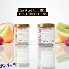 FREE S&H Pack of 2 -Truly Beauty Buns of Glowry Body Polish +Nice melons