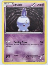 Litwick 57/101 Pokemon - Black and White Noble Victories MP on eBay