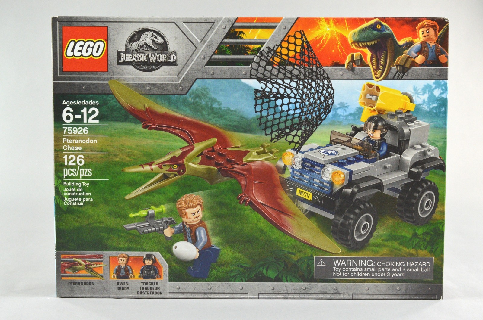 LEGO 75926 Jurassic World Fallen Kingdom Pteranodon Chase NE