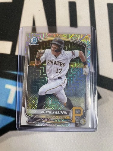 2025 Bowman Draft - Chrome Konnor Griffin #BDC-102 Laser Refractor (RC)