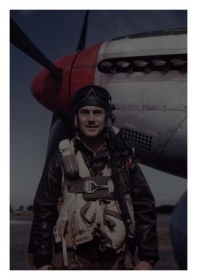 P 51 Fighter Pilot in England 8th Air Force