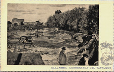 Postal Argentina Olavarría Acorrentada Del Tapalque Vintage B275