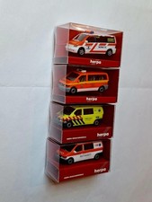 HERPA Feuerwehr - NEF MB VITO SET - ALLES SELTENE MODELLE