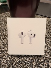 Apple AirPod 4th Generation Bluetooth Earbuds White with Charging Case Sealed