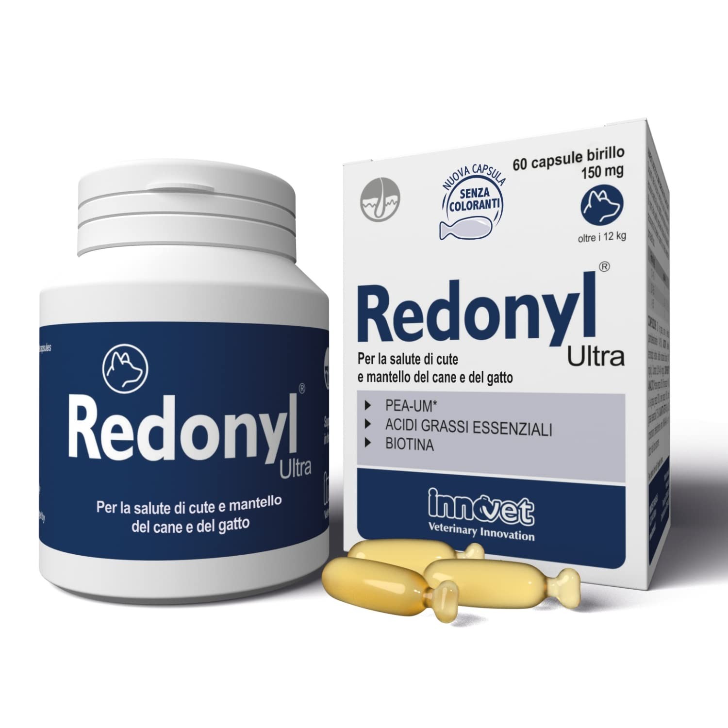 Cura della Pelle Cane e Gatto: Redonyl Ultra 150 mg 60cps