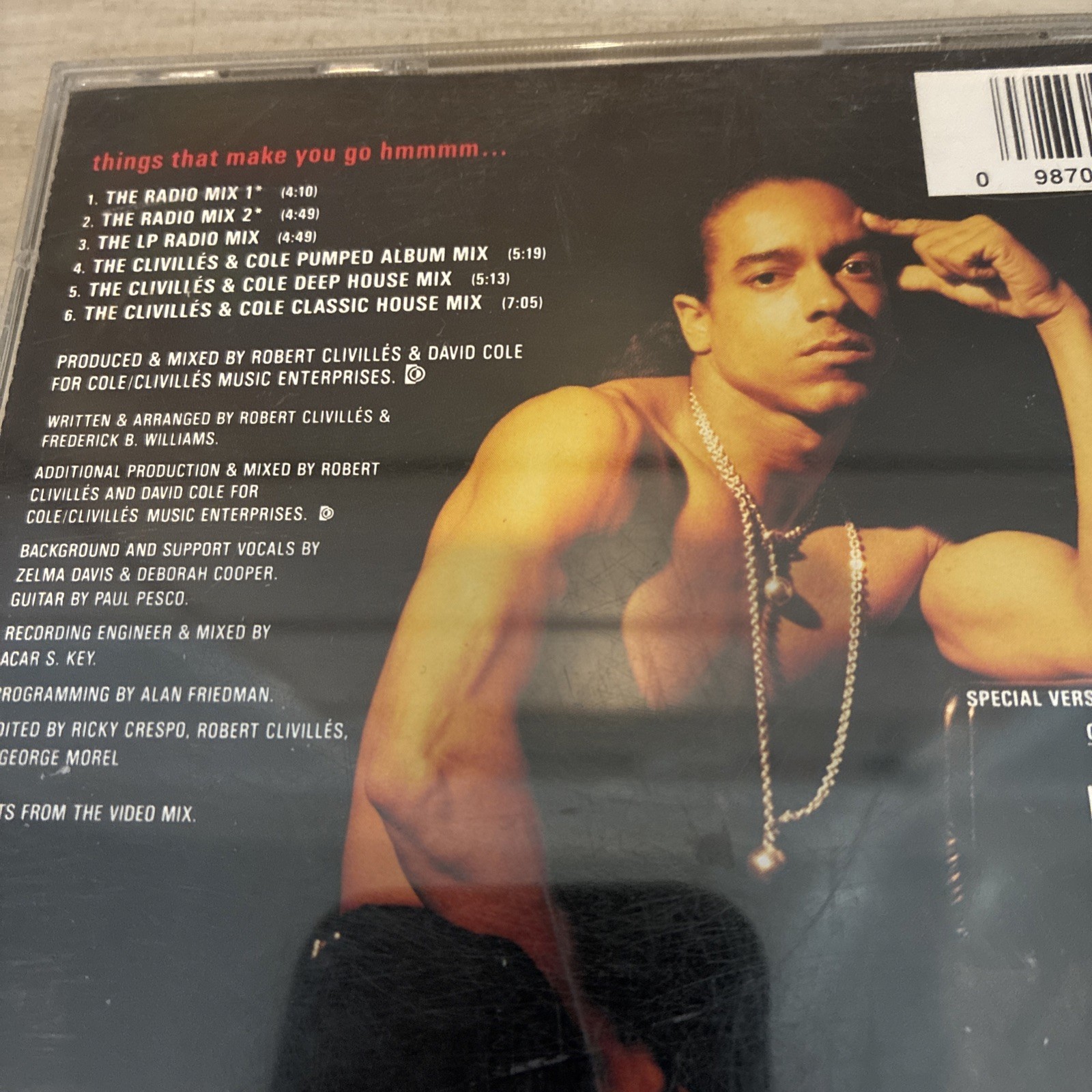 C+C Music Factory Things 2 CD LOT That Make You Go Hmmm Single Remixes & Gonna thumbnail 5