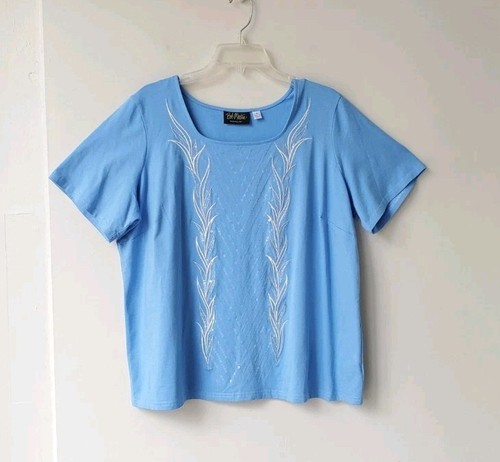 Bob Mackie Short Sleeve Top