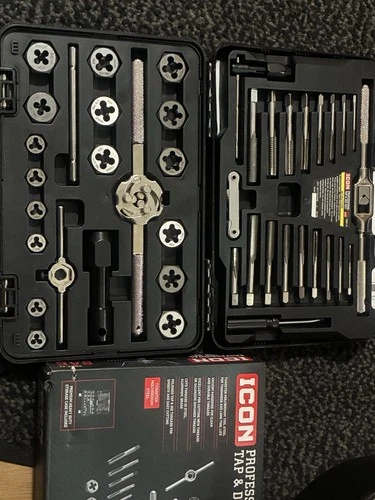 ICON TDST-41 Piece SAE Professional Tap & Die Set 59158 (NEW) FAST SHIPPING image 8