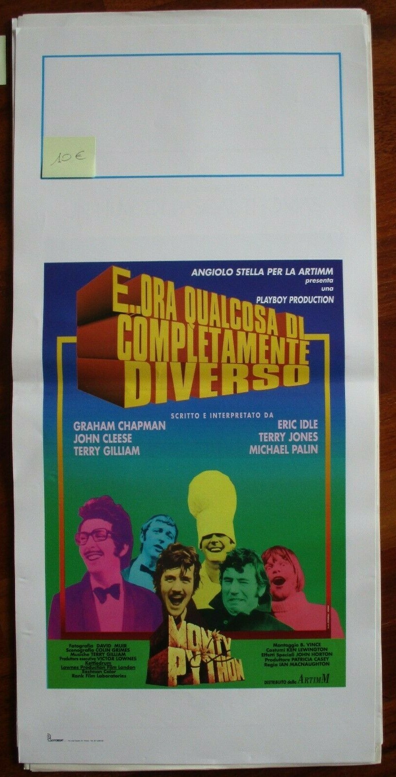 Locandina di E ora qualcosa di completamente diverso (1972)