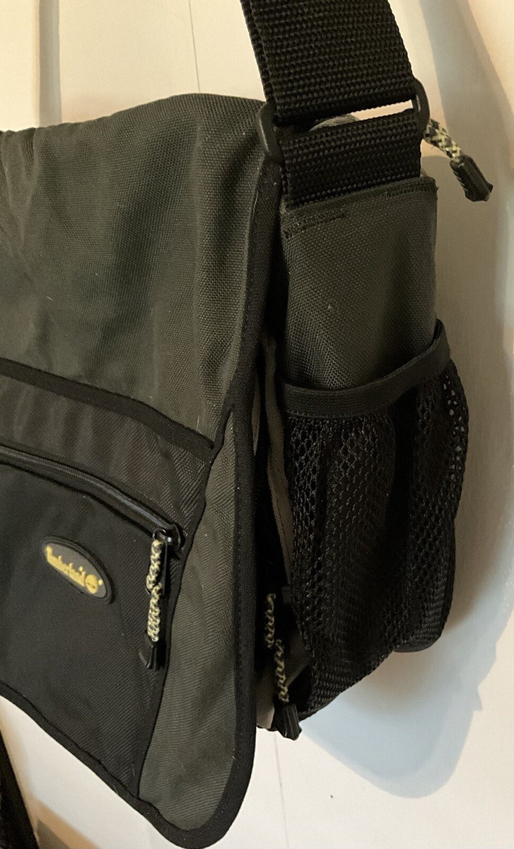 Timberland Messenger/Padded Laptop Rugged Bag Black & Gray