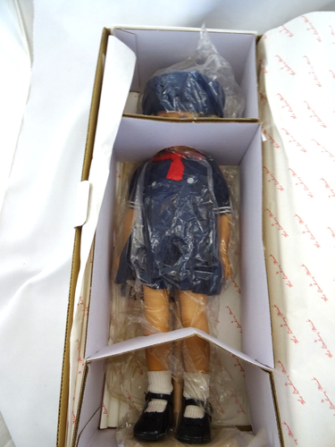 Danbury Mint Shirley Temple Dress Up Doll Sailor Dress 17" Poor Rich Girl - 第 1/7 張圖片