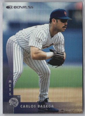 1997 Donruss New York Mets Baseball Card #135 Carlos Baerga