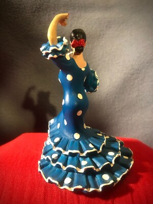 OLE mosaie フラメンコダンサー フィギュア 置物 SPANISH FLAMENCO DANCER FIGURINE Collectable OLE MOSAIC Miniature