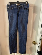 Women Size 16 Abercrombie And Fitch Skinny Fit Stretch Denim Jeans