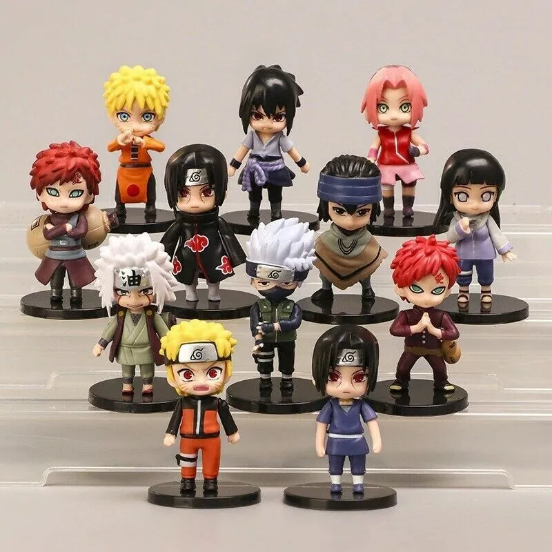 Naruto Plush Doll Toys Figure Anime Shippuden Uzumaki Naruto Hatake Kakashi  Uchiha Sasuke Itachi Gaara Plush Toys Children Gift