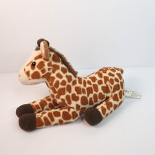 Toys "R" Us Geoffrey Lovey 2015 Giraffe Plush Stuffed Animal Laying 14"