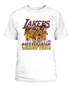 lakers caricature shirt
