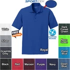Sport Tek Dri Mesh Moisture Wicking Polo Shirt Dri Fit Performance Sizes XS-4XL