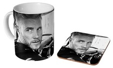 Gary Barlow BW - Coffee / Tea Mug And Coaster Gift Set