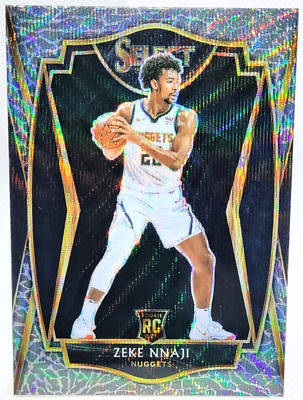 Zeke Nnaji ELEPHANT ROOKIE 2020-21 Select PREMIER LEVEL Prizm #194