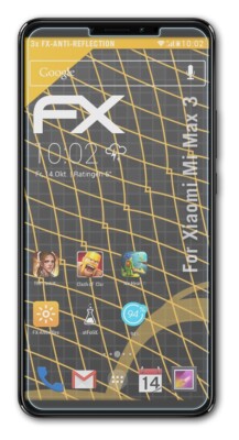 Protecteur D'écran AtFoliX 9H Pour Xiaomi Mi Max 3 - Verre Hybride - Neuf Sous Blister
