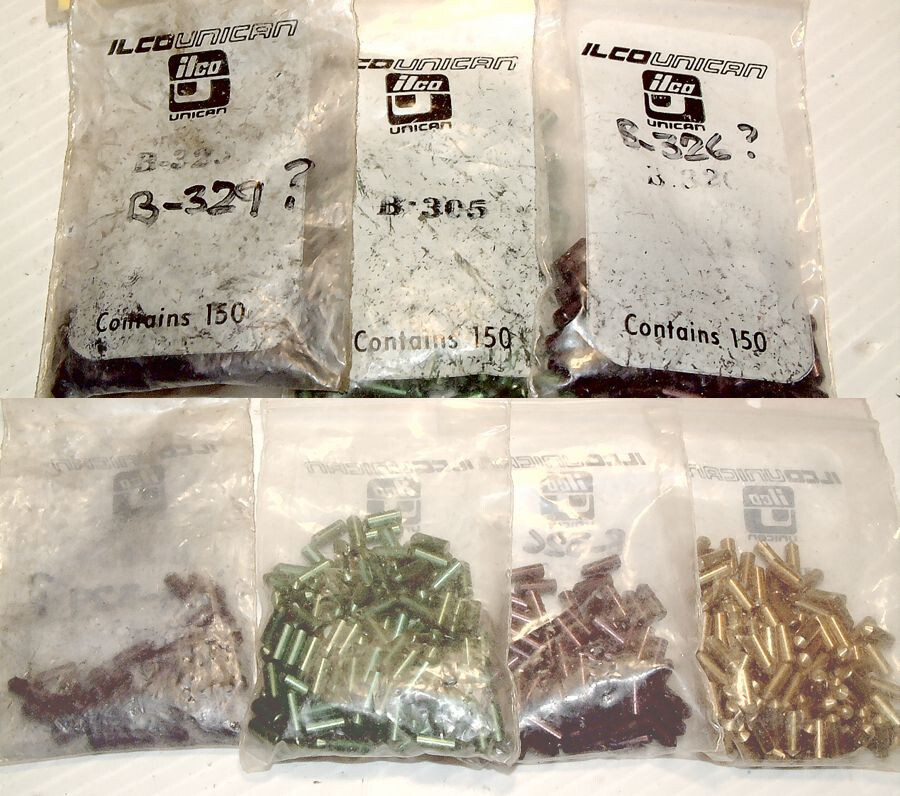 5 Packs IlcoUnican ColoredCoded Lock Cylinder Pins 100's