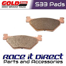Bremsbel&auml;ge f&uuml;r Yamaha XV 1900 Midnight Star ABS 2007-2012 hinten Goldfren S33