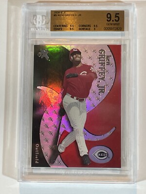Griffey Jr 2000 Skybox E-X Reds BGS 9.5 #5