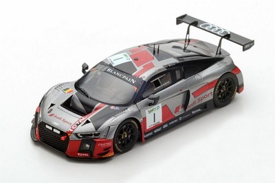 Audi R8 LMS 24h Spa 2017 Müller Rast Garcia 1:43 Spark SB 143