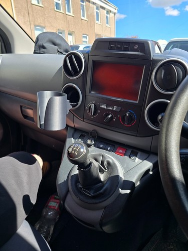 Citroen Berlingo \ Peugeot Partner 2008-2016 Cup Holder - Picture 4 of 6