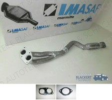 IMASAF Auspuff Flexrohr für Alfa 156 + SW 1.6 1.8 2.0 16V + T.S. + Anbauteile