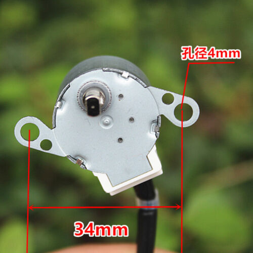 24MM 24BYJ48 DC 12V Micro 4-Phasen 5-Draht Getriebe Schrittmotor für Klimaanlage - Bild 9 von 9